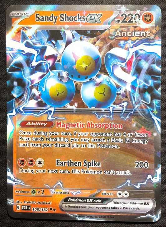 Pokémon TCG Paradox Rift - Sandy Shocks ex 228/182 - NM