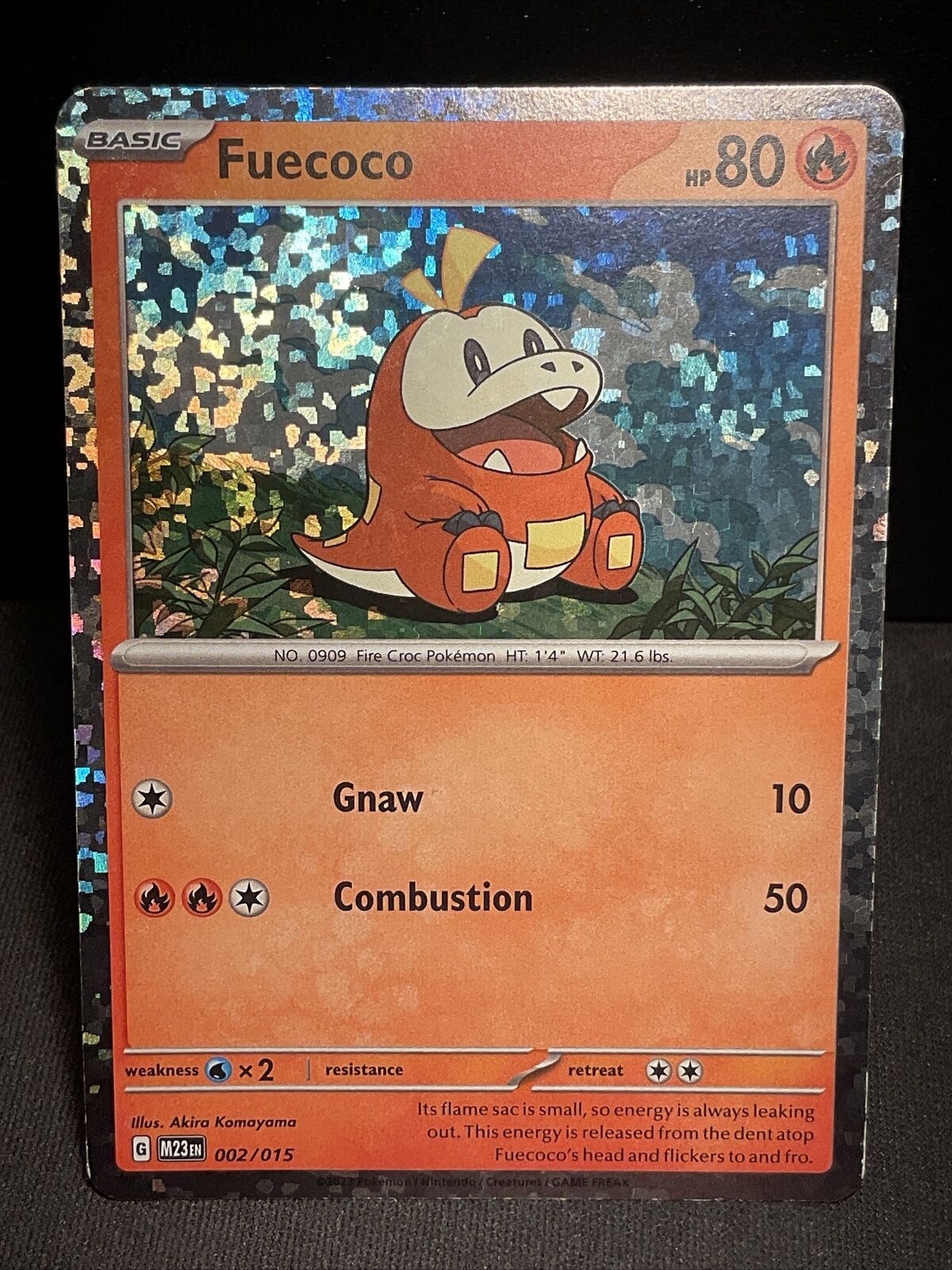 Pokémon TCG Fuecoco McDonald's Promos 2023 - Played