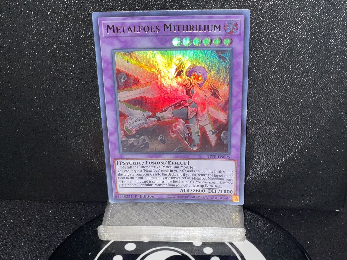 Metalfoes Mithrilium Ultra Rare GFTP-EN095 1st Edition